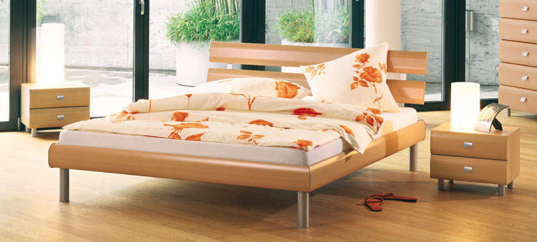 Hasena Dekorholz Bettrahmen Softline