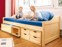 Bett Fichte Maximus 90 x 200 cm