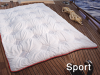 CLIMABALANCE SPORT Bettdecke f�r jeden Typ