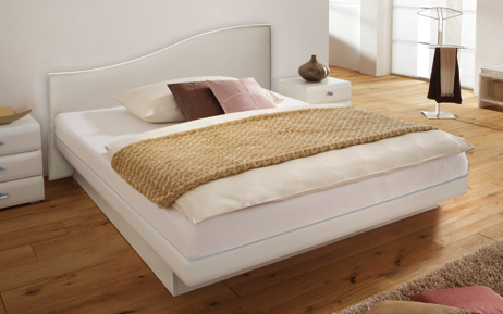 Split Wasserbett mit Osio Wandpaneel