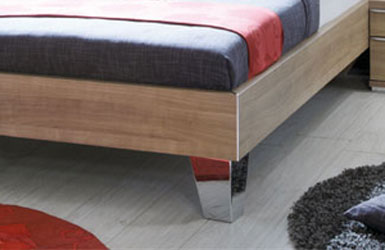 Bettgestell Holzdekor Fuss 1