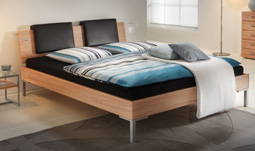 Wasserbett mit Holzdekor Bettrahmen