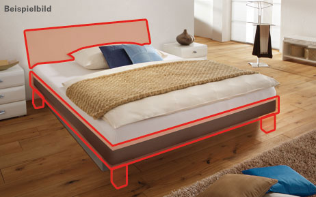 Wasserbett SOLO zum Einbau in einen Bettrahmen