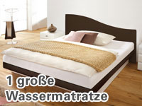 Wasserbett Split freistehend als Solo Softside