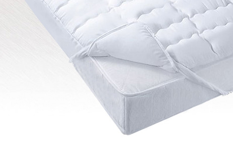 Wasserbett Perkal Spannauflage