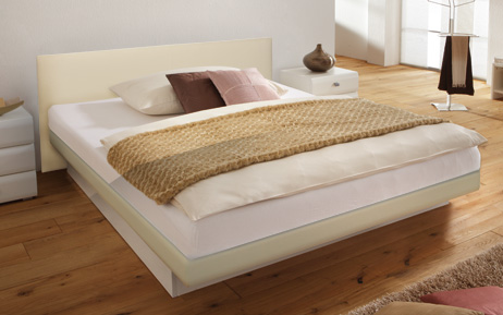 Split Wasserbett mit Saia Wandpaneel