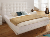 Split Wasserbett mit Sogno XL Wandpaneel