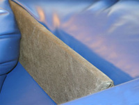 Trennkeil fr ein duales Wasserbett